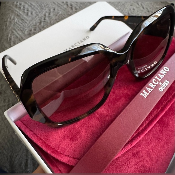 Marciano Dark Havana Sunglasses - New in Box & Case main image 3